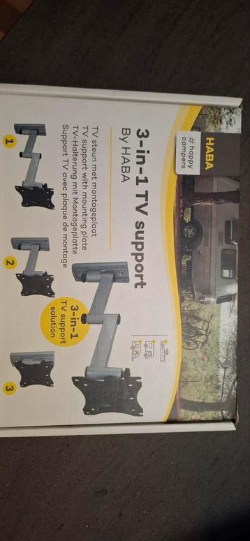 HABA 3-in-1 TV Beugel - Ideaal voor Campers! beschikbaar voor biedingen