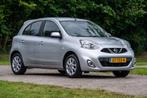 Nissan Micra 1.2 Acenta Automaat 2e Eig. 40.200 km +NAP NL-a, Euro 5, Stof, Gebruikt, Traction-control
