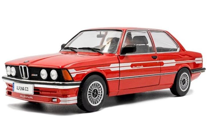BMW ALPINA E21 C1 2,3 '80, rood, Hobby en Vrije tijd, Modelauto's | 1:18, Nieuw, Auto, Solido, Ophalen of Verzenden