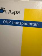 200 vel transparante acetaatfolie, Ophalen of Verzenden, Nieuw, Aspa