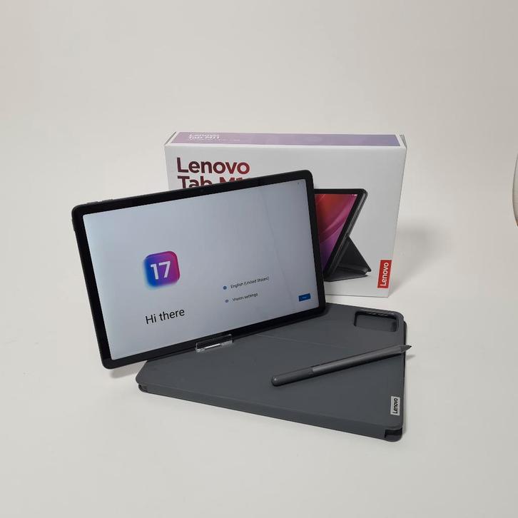 Lenovo Tab M11 128GB 4G met Pen en Case, Computers en Software, Tablet-hoezen, Gebruikt, Overige typen, 11 inch, Ophalen of Verzenden