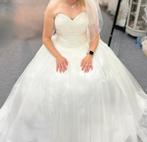 Trouwjurk met corset achterkant maat 40/42 NIEUW, Ophalen of Verzenden, Nieuw, Wit, Trouwjurk