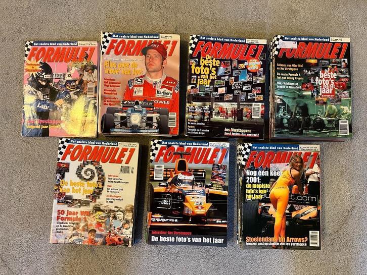 Formule 1 Het snelste blad van Nederland 1997 -2002, Verzamelen, Automerken, Motoren en Formule 1, Zo goed als nieuw, Formule 1