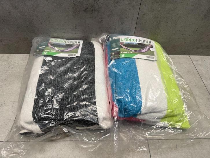 Kingsize hangmat - 150x200 - diverse kleuren - NIEUW - C1361, Caravans en Kamperen, Kampeeraccessoires, Nieuw, Ophalen of Verzenden