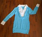 BLOES - SHIRT IN EEN MAAT S, Blauw, Ophalen of Verzenden, Lange mouw, Maat 36 (S)