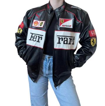 Ferrari Leather Racing Jacket F1 beschikbaar voor biedingen