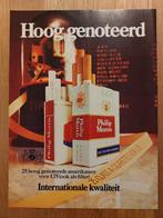 Advertentie Philip Morris 1972, Verzamelen, Gebruikt, Ophalen of Verzenden