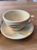 Arabicaffe Kopjes en Schotels - Set van 2, Gebruikt, Keramiek, Ophalen of Verzenden, Effen