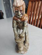 Beeldje Afrikaanse Shona Sculptuur Zimbabwe datering 1900, Ophalen of Verzenden, Zo goed als nieuw, Mens