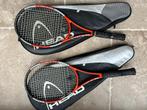 Head Liquidmetal Radical Tennisrackets Mid plus 2 stuks, Sport en Fitness, Tennis, Gebruikt, L4, Ophalen of Verzenden, Head