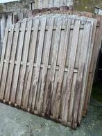 3 x hardhouten gebruikte Schuttingen, Ophalen, 6 meter of meer, Hout, 1 tot 2 meter