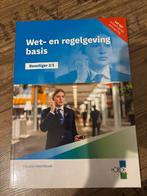 Wet- en regelgeving basis - Beveiliger 2/3, Boeken, Ophalen of Verzenden, Zo goed als nieuw, MBO