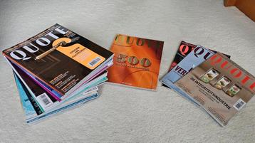 22 x Quote magazine incl. 3 x Quote 500 beschikbaar voor biedingen