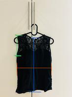 Black comfy lace top, Maat 38/40 (M), Verzenden, Zwart, Korte mouw