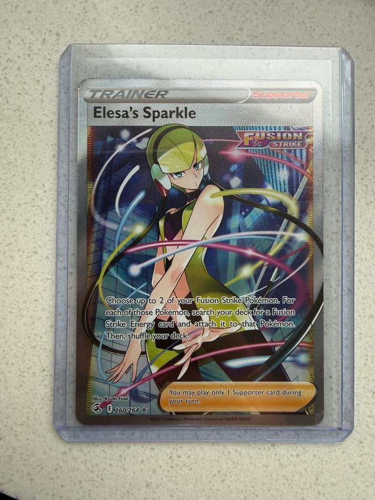 Elesa’s Sparkle 260 Pokemonkaart, Hobby en Vrije tijd, Verzamelkaartspellen | Pokémon, Ophalen of Verzenden, Zo goed als nieuw
