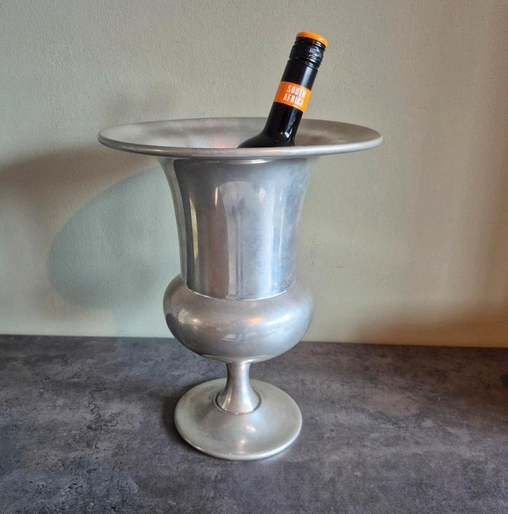 Giovanni Patrini Wijnkoeler van Tin (2 Kilo), Huis en Inrichting, Woonaccessoires | Wijnrekken, Minder dan 50 cm, Minder dan 5 flessen