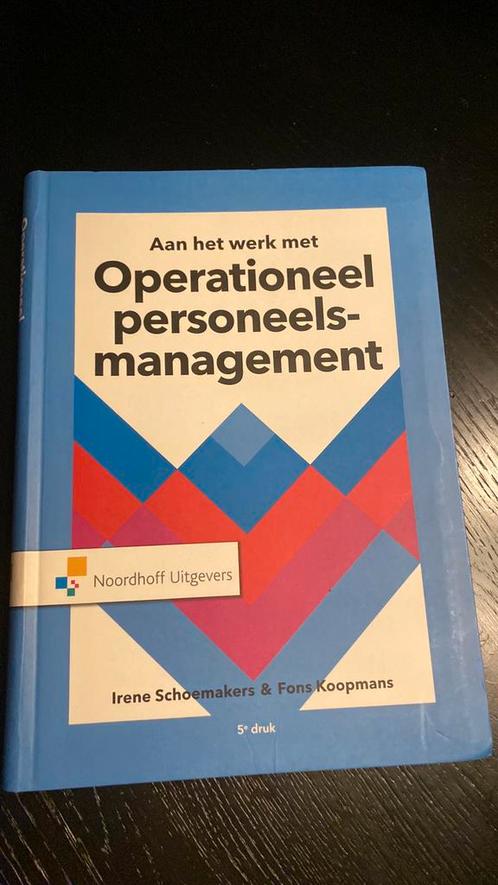 Irene Schoemakers - Operationeel personeelsmanagement, Boeken, Advies, Hulp en Training, Zo goed als nieuw, Ophalen of Verzenden