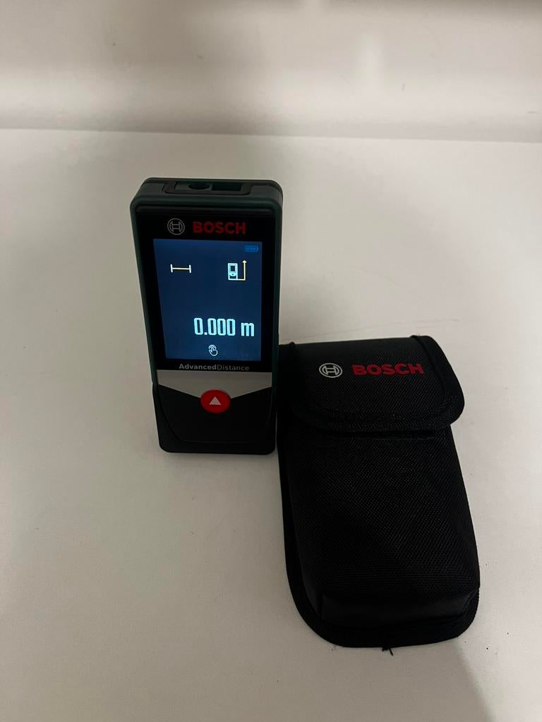 Bosch AdvancedDistance 50C laser 50m zgan, Ophalen of Verzenden, Zo goed als nieuw