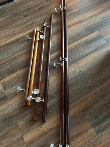 Houten trapleuningen - Diverse lengtes beschikbaar voor biedingen