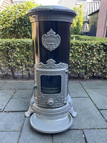 Prachtige NIEUWE Godin houtkachel 7,5KW energieklasse A!! beschikbaar voor biedingen
