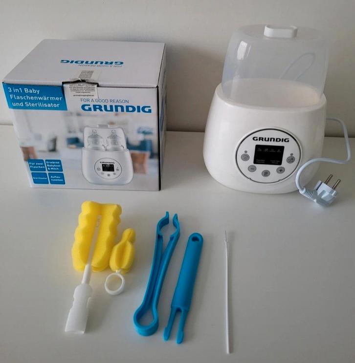 Dubbele flessenverwarmer, Kinderen en Baby's, Babyvoeding en Toebehoren, Zo goed als nieuw, Flessen- of potjesverwarmer, Ophalen of Verzenden