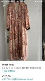 Tramontana Maxi Jurk - Maat L - Nieuwstaat, Kleding | Dames, Jumpsuits, Ophalen, Zo goed als nieuw, Maat 42/44 (L), Beige