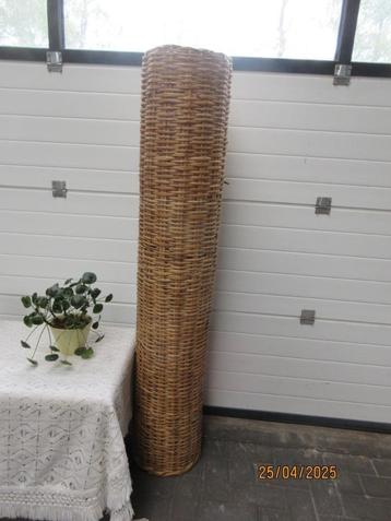Grote rieten - bamboe koker XXL 153 hoog doorsnee 27 cm. beschikbaar voor biedingen