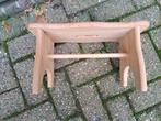 Houten krukje, Ophalen of Verzenden, Nieuw, Hout