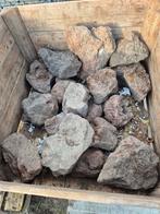 Moooe grote lavastenen voor tuin of decoratie, Tuin en Terras, Grind, Keien en Split, Ophalen, Gebruikt, Bruin, Kei