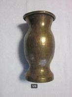 Koperen vaas gemaakt van granaathuls 1943 75 mm M18., Ophalen of Verzenden, Landmacht, Nederland, Kunstobject