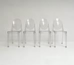 Set van 4 Victoria Ghost stoelen van Philippe Starck, Huis en Inrichting, Stoelen, Kunststof, Gebruikt, Overige kleuren, Design