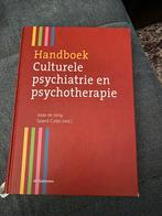 Handboek culturele psychiatrie en psychotherapie, Boeken, Studieboeken en Cursussen, Ophalen of Verzenden, Zo goed als nieuw