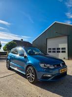 Volkswagen Polo 1.8 TSI 141KW BMT GTI 2017 Blauw, Auto's, Zwart, Blauw, Alcantara, Origineel Nederlands