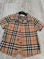 Burberry korte mouw blouse, Kinderen en Baby's, Ophalen of Verzenden, Zo goed als nieuw, Jongetje, Overhemdje of Bloesje