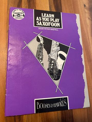 Learn As You Play Saxofoon - Peter Wastall beschikbaar voor biedingen