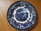 Amazone Petrus Regout wandbord doorsnede 24,5 cm, Antiek en Kunst, Antiek | Wandborden en Tegels, Ophalen of Verzenden