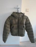 Superdry Cropped Puffer Jas - Khaki Groen, Kleding | Dames, Jassen | Winter, Ophalen, Nieuw, Groen