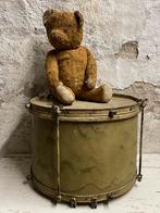 Brocante oude muziek trommel, Verzenden