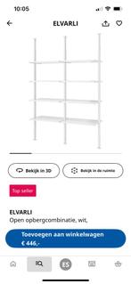 Ikea opbergsysteem 'stolmen' (nu 'elvarli' in de winkel), Huis en Inrichting, Ophalen, Zo goed als nieuw