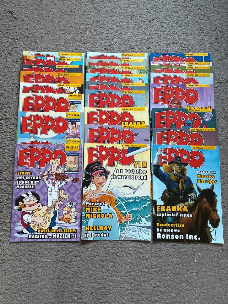 Eppo Stripblad 2009/2010 - 26 stuks in nette staat, Boeken, Stripboeken, Zo goed als nieuw, Meerdere stripboeken, Ophalen of Verzenden