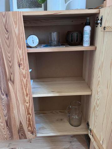 Stelling met kast met deurtjes Ivar Ikea - afbeelding 4