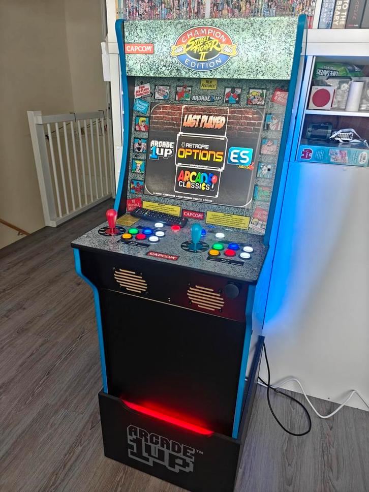 Arcade 1up, street fighter kast,  Retropie 4 & 2700 Games!, Verzamelen, Automaten | Overige, Ophalen