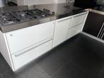 Complete keuken, RVS blad, Huis en Inrichting, Keuken | Complete keukens, Ophalen, Gebruikt, Wit, Overige typen