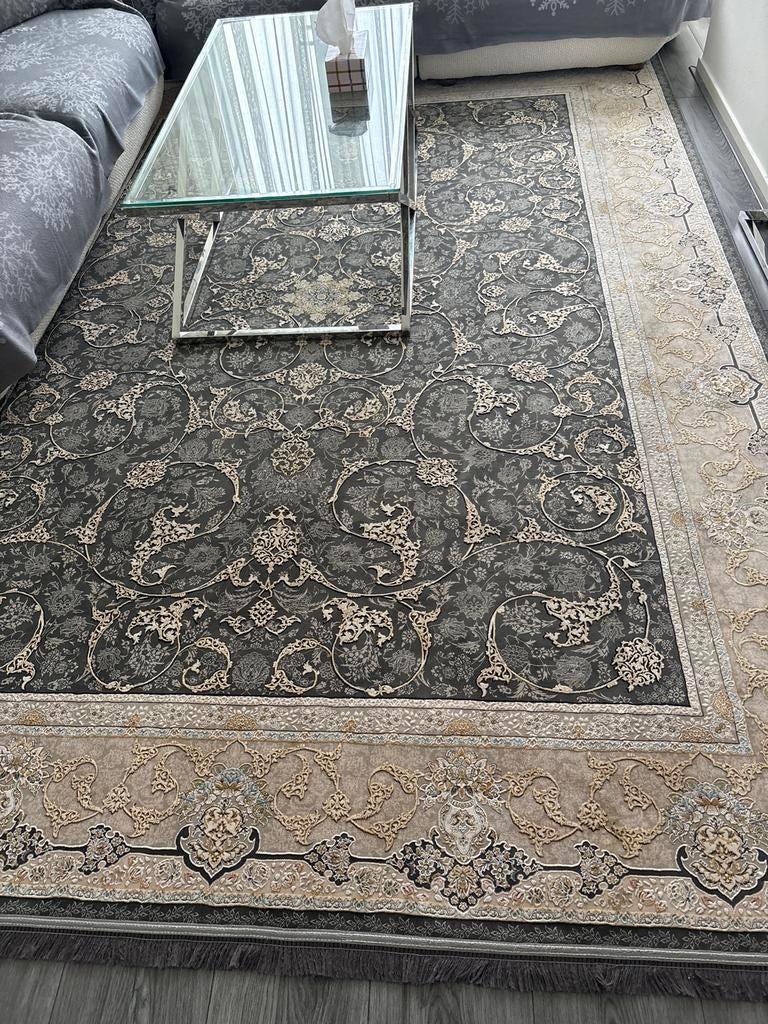Salon Tapijt & Gangloper - Mooi Design, Huis en Inrichting, Stoffering | Tapijten en Kleden, Gebruikt, Beige, 150 tot 200 cm, 200 cm of meer
