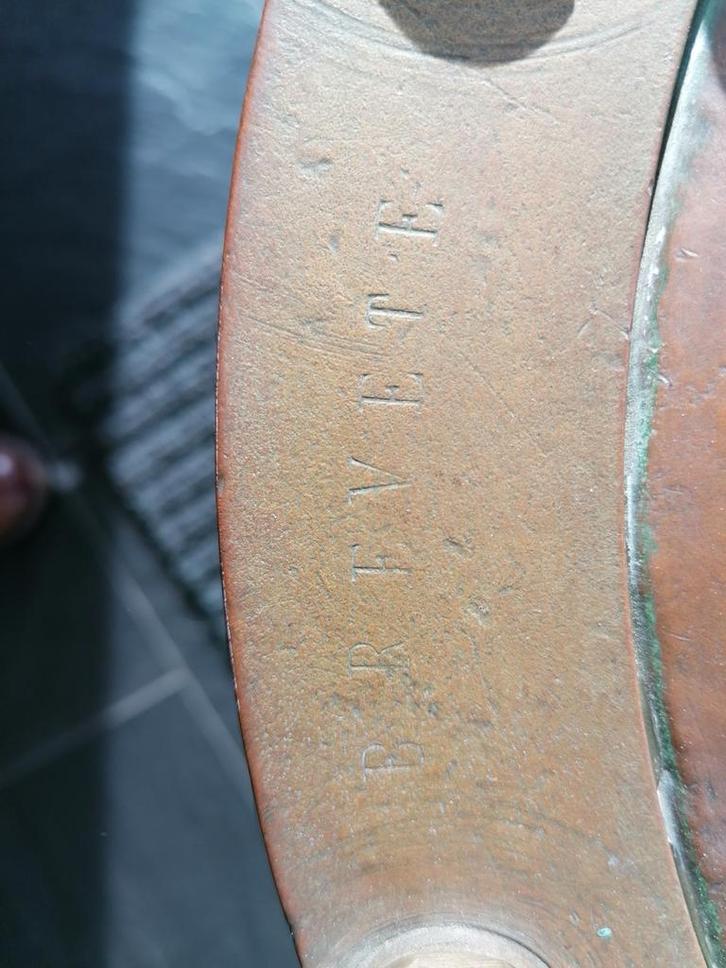 Oude Koperen Vat met Deksel, Antiek en Kunst, Antiek | Koper en Brons, Koper, Ophalen of Verzenden