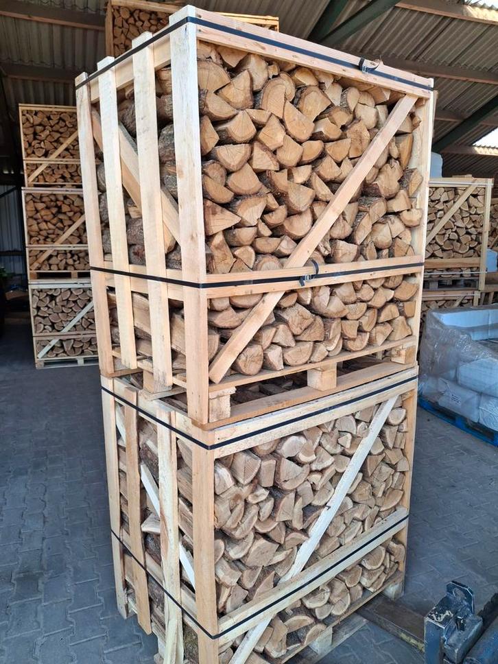 Haardhout Brandhout, Eik, beuk, mix, en berk, Tuin en Terras, Haardhout, 6 m³ of meer, Ophalen of Verzenden