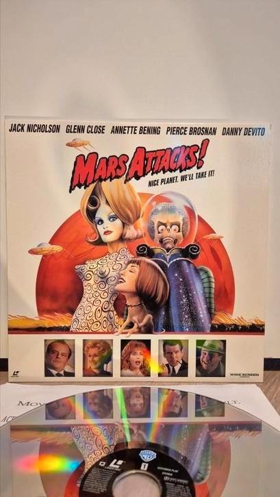 Mars Attacks Ac-3 Laserdisc, Cd's en Dvd's, Vinyl | Filmmuziek en Soundtracks, Zo goed als nieuw, 12 inch, Ophalen of Verzenden