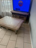 Tv meubel & Salontafel van Pallet Hout, Huis en Inrichting, Ophalen, Gebruikt, 50 tot 75 cm, Metaal