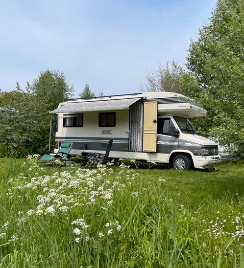 Fiat Ducato Turbo Diesel Camper – Hobby AK 620 – APK 10/2026, Caravans en Kamperen, Campers, Particulier, Half-integraal, tot en met 6