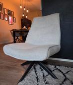 Fauteuil Nora crème, Huis en Inrichting, Fauteuils, Ophalen, 75 tot 100 cm, Zo goed als nieuw, Stof